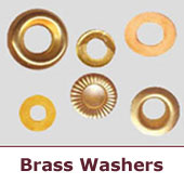 brass washers  