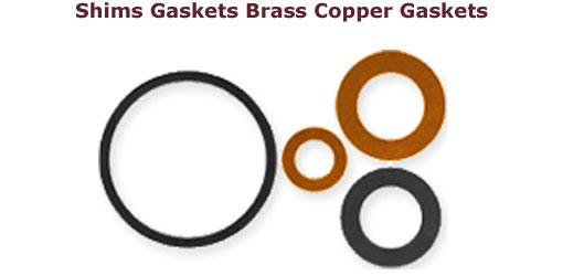  Copper Shims Copper shim washers Brass Shims Brass Shim washers Copper Gaskets Brass Gaskets